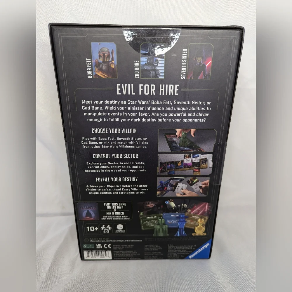 Star Wars Villainous Scum and Villainy Game